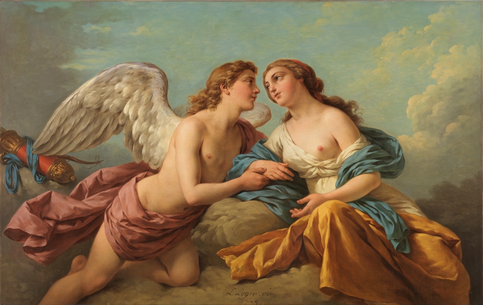 Амур и Психея Лагрене